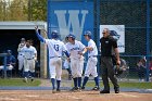 Baseball vs MIT  Wheaton College Baseball vs MIT during quarter final game of the NEWMAC Championship hosted by Wheaton. - (Photo by Keith Nordstrom) : Wheaton, baseball, NEWMAC